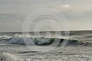 Deep cold ocean in Iceland