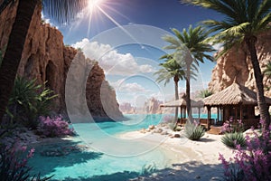 Mirage Oasis of Illusia