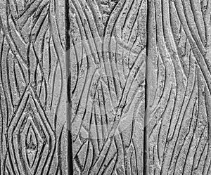 Deep engraved texture on rock pattern background