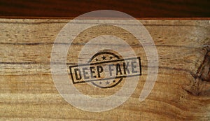 Deep fake hoax stamp and stamping