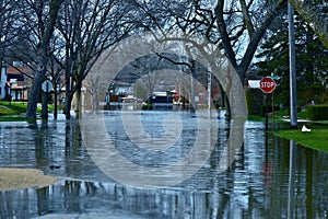 Profundo inundación Agua 