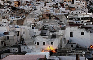 Old medina tetouan morocco photo