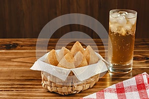 Brazilian snacks coxinha de frango