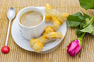 Deep fried dough stick