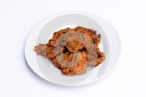 Deep fried fish cake