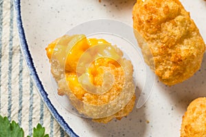 Deep Fried Macaroni and Cheese Bites