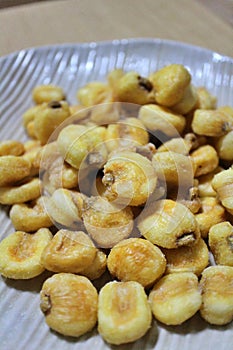 Deep-fried Peruvian corn snack