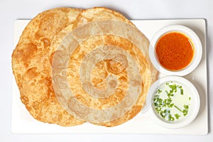 Deep Fried Puri Luchi