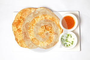 Deep Fried Puri Luchi