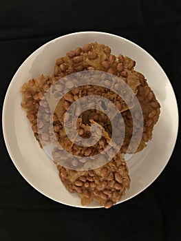 Rempeyek Kacang or Peanuts Crackers photo
