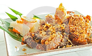 Deep fried Soft Shell Crab