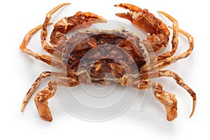 Deep fried soft shell crab