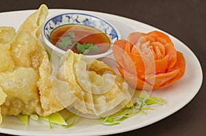 Deep fried wonton