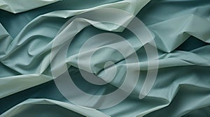 Deep_Green_and_Cream_crumpled_paper_texture_in_light_background_1