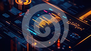 Deep learning analyzing big data on digital interface