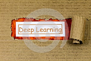Deep learning artificial computer intelligence ai science network technology