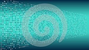 Deep learning vector background, cloud computing random numbers