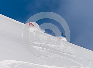 Deep Powder Skiing