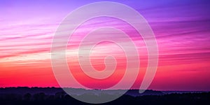 Purple Red Deep Gradient Background