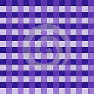 Deep purple tablecloth Vector. Traditional tablecloth pattern Vector. Deep purple color square pattern