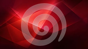 Deep red abstract geometric background with layered translucent polygons and subtle gradient texture