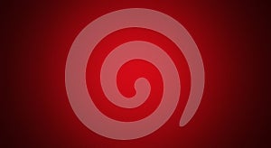 Deep red gradient background transitioning from a lighter shade in the center to