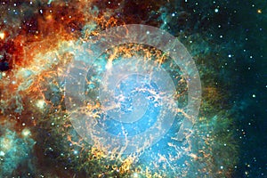 Deep space. Elements of this image furnished by NASA