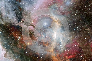 Deep space. Elements of this image furnished by NASA