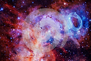 Deep space. Nebulae. Elements of this image furnished by NASA