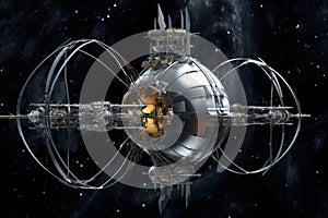 deep space probe with advanced propulsion systems