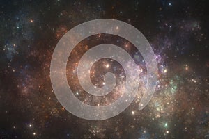 Deep space starfield