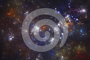 Deep space starfield