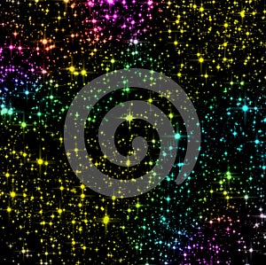 Deep Space stars background