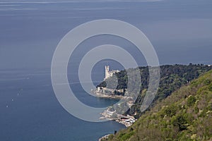 Deep view of Miramare Castle photo