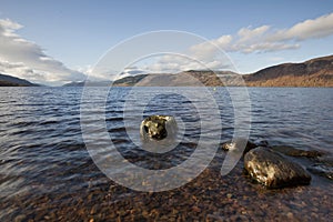 The deep waters of Lochness