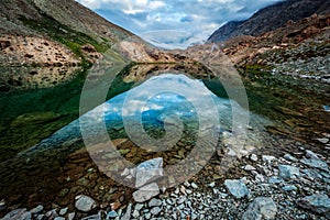 Deepak Tal lake in Himalayas