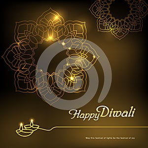 Deepavali festival design