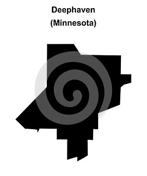 Deephaven outline map