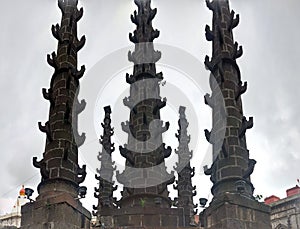 Deepmala structure from mahalaxmi temple kolhapur, maharashtra