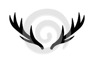 Deer antlers vector