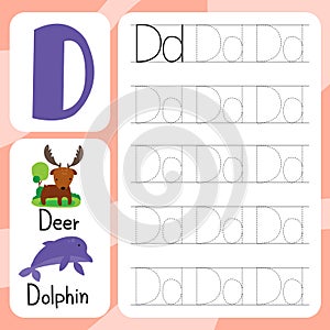 Deer drawing line vector design