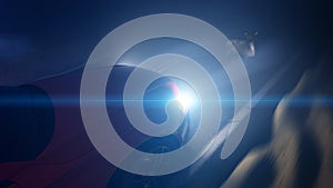 a deer infront of a car