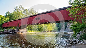 Deer`s Mill Covered Bridge