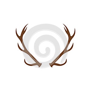 Deer vector icon illustration design photo