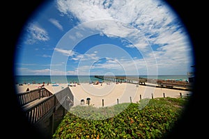 Deerfield Beach Pier Fisheye