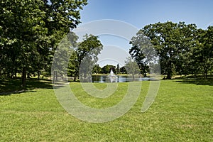 Deering Oaks Park in Portland, Maine