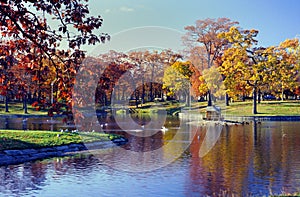 Deering Oaks Park, Portland, Maine