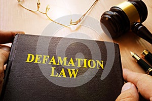 Defamation Law. photo