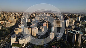 Addis Ababa city aerial view, photo