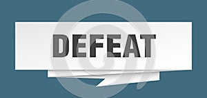 defeat